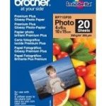 Brother 6×4 Prem Gloss Paper 20pk, 260 Gsm (ls) (BP-71GP20)