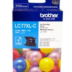 Brother LC-77XLC Cyan Super High Yield Ink Cartridge- MFC-J6510DW/J6710DW/J6910DW/J5910DW - up to 1200 pages