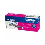 Brother TN-257M Magenta High Yield Toner Cartridge to Suit - HL-3230CDW/3270CDW/DCP-L3015CDW/MFC-L3745CDW/L3750CDW/L3770CDW (2,300 Pages)
