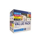 Brother Tn-240 – Colour Laser Toner – 4 Colour Pack Of Tn-240 Laser Toner, Contains Black, Cyan, Magenta And Yellow (TN-240CL-4PK)