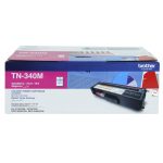 Brother Colour Laser Toner – Standard Yield Megenta, Hl-4150cdn/4570cdw, Dcp-9055cdn, Mfc-9460cdn/9970cdw – 1500 Pages (TN-340M)
