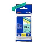 Brother 18mm Black On Green Tape (COB-TZE-741)