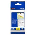 Brother 12MM Black Clear Tape Strong Adhesive TZ Tape