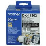 Brother White Shipping/name Badge Labe 62mmx100mm,300 Labels Per Roll (DK-11202)