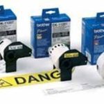 Brother White File Folder Labels 17mm X 87mm 300 Labels