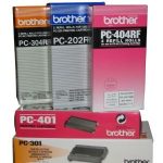 Brother Pc404rf – A Four Pack Of Thermal Printing Ribbons – Requires Pc-401 – 144 A4 Pages Per Ribbon (PC-404RF)