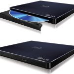 LG BP50NB40 8x Ultra Slim Portable External USB Blu-Ray Drive Burner - M Disc Silent Play 3D Jamless Play(LS)