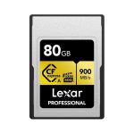 Lexar Professional CFexpress ™Type A card Gold series-CFexpress Type A Professional Gold Series, up to 900MB/s read, 800MB/s write 80GB