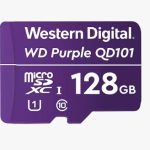 Western Digital WD Purple 128GB MicroSDXC Card 24/7 -25°C to 85°C Weather Humidity Resistant for Surveillance IP Cameras mDVRs NVR Dash