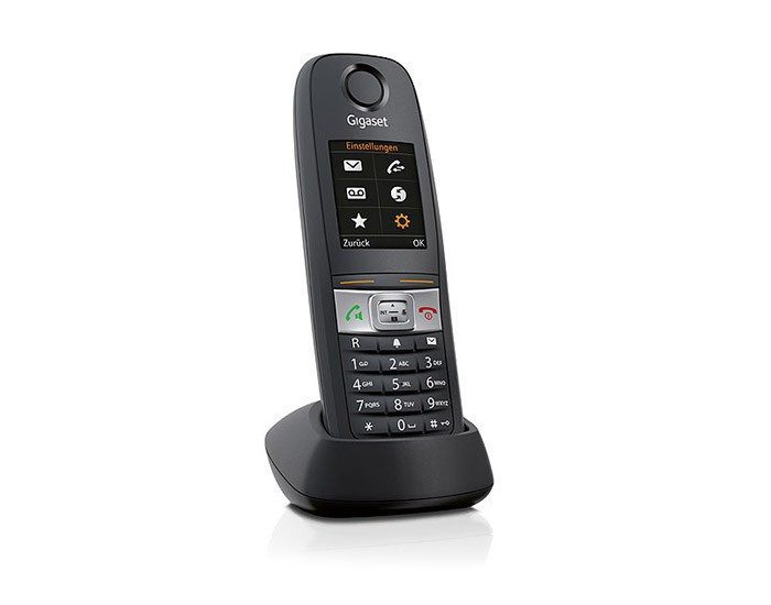 Gigaset (E630) Robust Cordless Phone with Answering Machine - Water-Resistant, Dust-Protected, black - Image 2