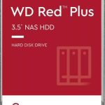 Western Digital Wd Red Plus 8tb 3.5′ Nas Hdd Sata 215mb/s 5640 Rpm 256mb Cache 3-year Limited Warranty (WD80EFPX)