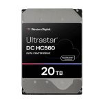 Western Digital Wd Ultrastar Dc Hc560 20tb 3.5′ Sata 7200 Rpm Cache 512mb 5-year Limited Warranty Wuh722020ble6l4 (base Se) (0F38785)