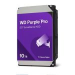 WD Purple Pro WD102PURP 10TB 3.5" Surveillance HDD 7200RPM 256MB SATA3 265MB/s 550TBW 24x7 64 Cameras AV NVR DVR 2.5mil MTBF