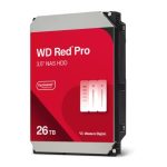 Western Digital Wdred Pro Nas Hard Drive – 26tb 3.5′ 272mb/s 7200 Rpm 512mb Sata Hd 5yrs Warranty (WD260KFGX)