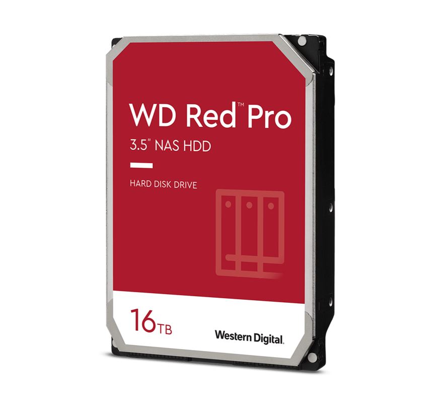 Western Digital WD Red Pro 16TB 3.5' NAS HDD SATA3 7200RPM 512MB Cache 24x7 300TBW ~24-bays NASware 3.0 CMR Tech 5yrs wty - Image 2