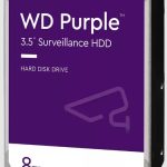 Western Digital WD Purple 8TB 3.5' Surveillance HDD 256MB Cache SATA 3-Year Limited Warranty