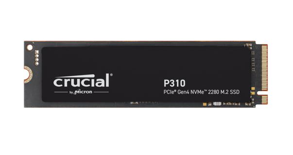 Crucial P310 4TB Gen4 2280 NVMe SSD 7100/6000 MB/s R/W 800TBW 1000K/1000K IOPS 1.5M hrs MTTF Full-Drive Encryption M.2 PCIe4 5yrs ~CT4000P310SSD5 - Image 2