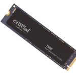 Micron Rucial® T500 4tb Pcie Gen5 X4 Nvme 2.0 M.2 Ssd 7000r/6900w(seq)mb/s,1180k/1440k Iops,2400tb Tbw, 1.5m Hrs Mttf,[] 5yr Wty (CT4000T500SSD3)