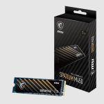 MSI Spatium M450 Pcie 4.0 Nvme M.2 1tb Ssd, Sequential Read Up To 3400mb/s, Sequential Write Up To 2400mb/s, 350 Tbw, 5 Year Warranty (SPATIUM M450 PCIe 4.0 NVMe M.2 1TB-V1)