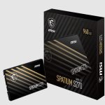MSI SPATIUM S270 SATA 2.5' 480GB, PHISON S11, 3D NAND, SATA III 6Gbps, Sequential Read up to 500MB/s, Sequential Write up to 450MB/s, 250 TBW, 5Y WTY