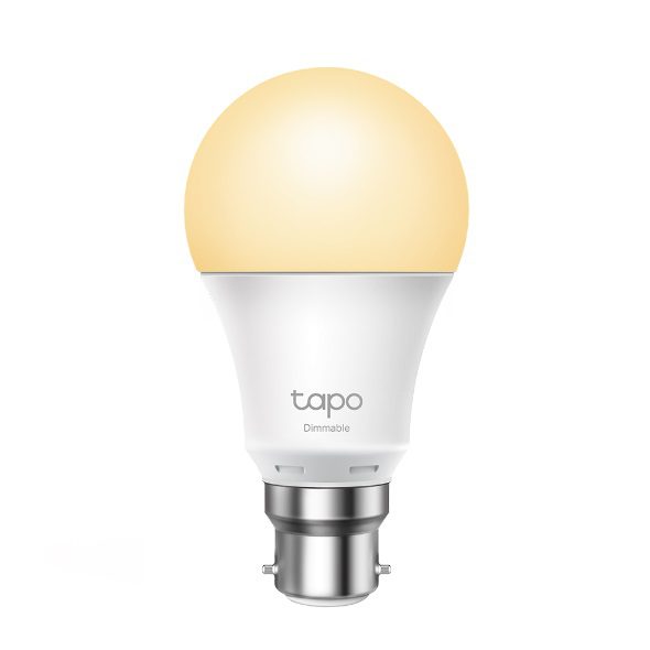 TP-Link Tapo L510B Smart Light Bulb Bayonet Fitting Dimmable, No Hub Required, Voice Control, Schedule & Timer 2700K 8.7W 2.4 GHz 802.11b/g/n - Image 2