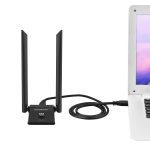 Simplecom Ax1800 Dual Band Wifi 6 Usb Adapter With 2x 5dbi High Gain Antennas (NW628V2)
