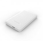 Simplecom SE101 Compact Tool-Free 2.5'' SATA to USB 3.0 HDD/SSD Enclosure White Compatible with 7mm and 9.5mm laptop 2.5' SATA HDD/SSD