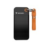 1TB POCKET SSD USB-C BLACK/ORANGE