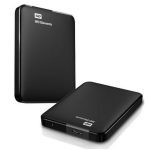 Western Digital WD Elements 2TB USB 3.0 2.5' Portable External Hard Drive - Slim Light Durable Shock Proof Black Plug & Play NTFS for Windows 10/8.1/7