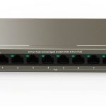 IP-COM () 9-port 10/100mbps Unmanaged Poe+ Switch With 8-port Poe+, 6kv Lightning Protection (F1109P-8-102W)