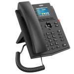 Fanvil X303-2 Wire Ip Phone, 2.4-inch Color, Rj11 Interface And Supports 2-wire Power, Hd Voice, 6-party Conferencing, 4 Sip Accounts (X303-2WIRE)