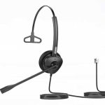 Fanvil Rj9 Mono Headset – Overthe Head Design, Suit For Small Office, Home Office (soho) Or Call Center Staff (HT301)