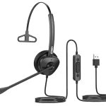 Fanvil HT301-U USB Mono Headset - OverThe Head Design, Suit For Small Office, Home Office (SOHO) Or Call Center Staff - USB Connection EOS