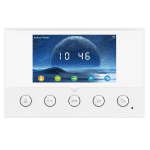 Fanvil i51W Indoor SIP Station, 4 SIP Lines, 5 Buttons, PoE, 4.3' Colour Screen, Linux, ONVIF, 2Yr Warranty
