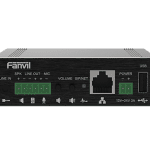 Fanvil Video Intercom & Paging Gateway, 2 Sip Lines, 1 Speaker Interface And 1 Microphone Interface, Support Usb Or Tf Card, Support Poe (PA3)