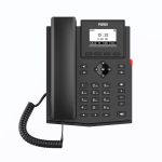 Fanvil X301P Entry Level IP Phone, 2.3' Dot-matrix screen, 10/100Mbps, PoE, Cost-Effective SIP Phone With Multi-Function, 6-Way Audio Conference, 2SIP