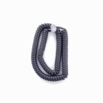 Fanvil curly cord for XU series headset, curve,black