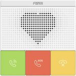 Fanvil Y501 2 SIP Lines Healthcare Intercom, HD Audio, Waterproof & Dustproof, PoE Enabled, Wall Mountable, 10/100Mbps, 3 Button. Auto answe, No Wi-Fi