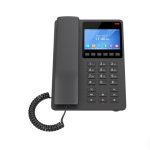 Grandstream Desktop Hotel Phone, 3.5′ Color Lcd, Poe, Dual-band Wifi 6, Black (GHP631W)