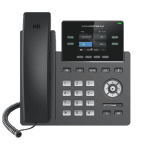 Grandstream GRP2612W 4 Line IP Phone, 2 SIP Accounts, 320x240 Colour Screen, HD Audio, Inbuilt WiFi, Includes PSU