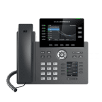 Grandstream GRP2616 6 Line IP Phone, 6 SIP Accounts, 480x272 Colour Screen, HD Audio, Integrated Bluetooth+WiFi, Powerable Via POE