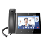 Grandstream 16 Line Android Ip Phone, 16 Sip Accounts, 1280 X 800 Colour Touch Screen, 2mb Camera, Built In Bluetooth+wifi, Powerable Via Poe (GXV3380)