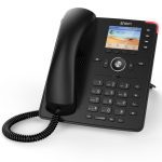 Snom Ip Desk Phone, Hd Audio, Poe, Tft Liquid Crystal Display (lcd), Headset Connectable (include Snoma100m And Snom A100d) (D713)
