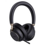 Yealink Bh76plus Bluetooth Stereo Headset, Microsoft Teams, Anc, Usb-a, Retractable Microphone, 35 Hours Battery Life, Over-ear&on-ear (BH76 Plus Teams Black USB-A)