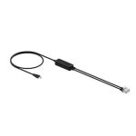 Yealink Telephone Cable For Wh62 And Wh63 Headsets, Compatible With Cisco Avaya Poly Grandstream Fanvil Snom Phones (TC-WH62/WH63)