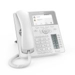 SNOM D785 IP Phone White, High-resolution 4.3 Zoll TFT colour display, 24 freely programmable function keys, Bluetooth, USB headset compatible