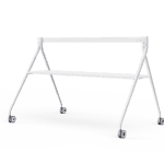 Yealink Floorstand for MeetingBoard 86' with Tray,Perfect fit for Yealink MeetingBoard 86',Wheeled for easy transport Stable, White, EOS