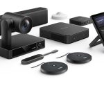 Yealink MVC860 Microsoft Teams Kit, UVC86 4K Dual Camera, 2x VCM35 Wired Mics, RCH40, RoomSensor, WPP30 Dongle, MSpeaker II, MCoreKit C5