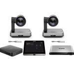 Yealink MVC940 Windows based MTR, MCore Pro, AVHub, 8' Touch Screen, 2x UVC84 12x Optical Zoom Camera, 2x WPP20, No Audio Devices Included
