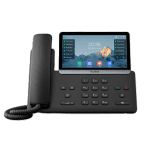 Yealink Ip Phone 7 Touchscreen 16 Sip Accounts Dual Usb Hd Voice Poe Linux Tee Encryption (SIP-T77U)
